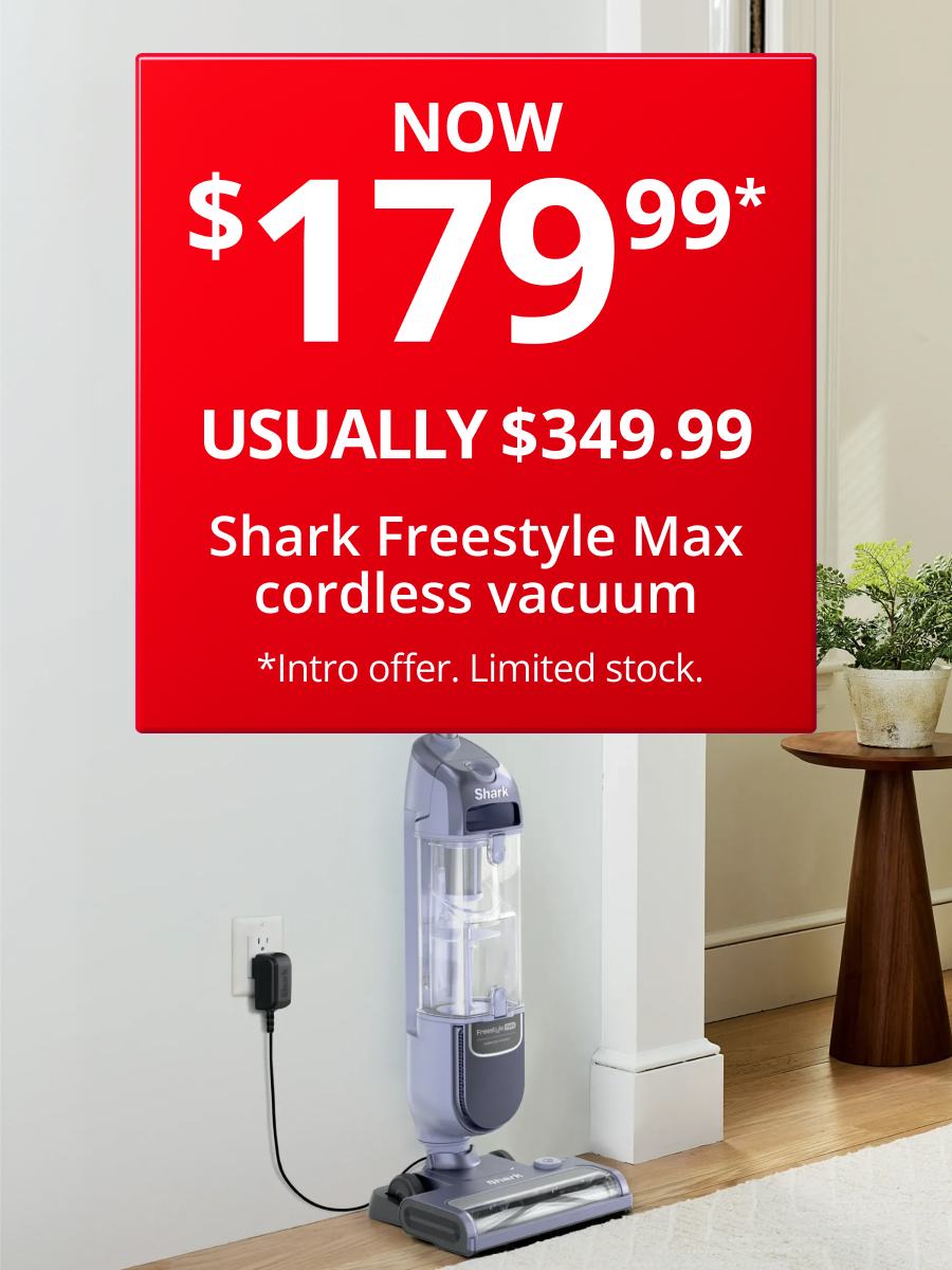 Now $179.99 Shark Freestyle Max Cordless Vacuum
