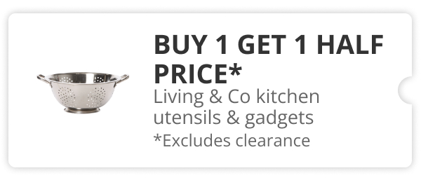 Buy 1 Get 1 Half Price Living & Co Kitchen Utensils & Gadgets