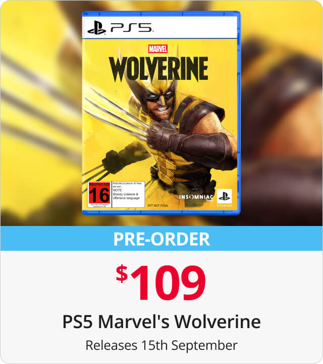 Pre-order $109 PS5 Marvel's Wolverine