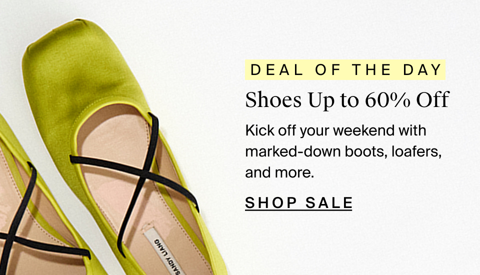 Shoes Up to 60% Off