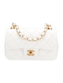 2024 Mini Pearl Rectangular Flap Bag