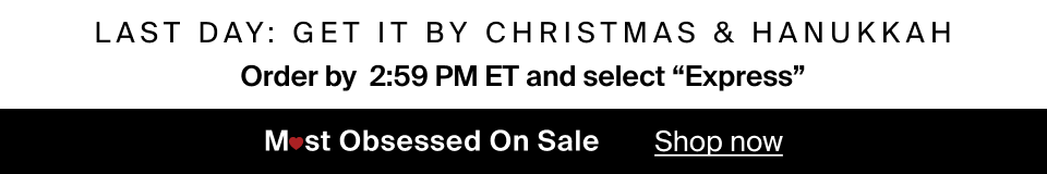 Last day left Express shipping- Christmas