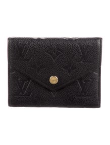 Monogram Pattern Empreinte Leather Victorine Wallet