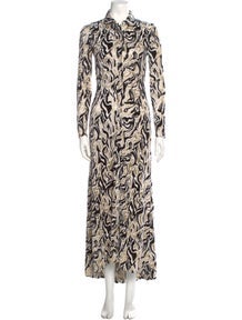 Animal Print Long Dress w/ Tags