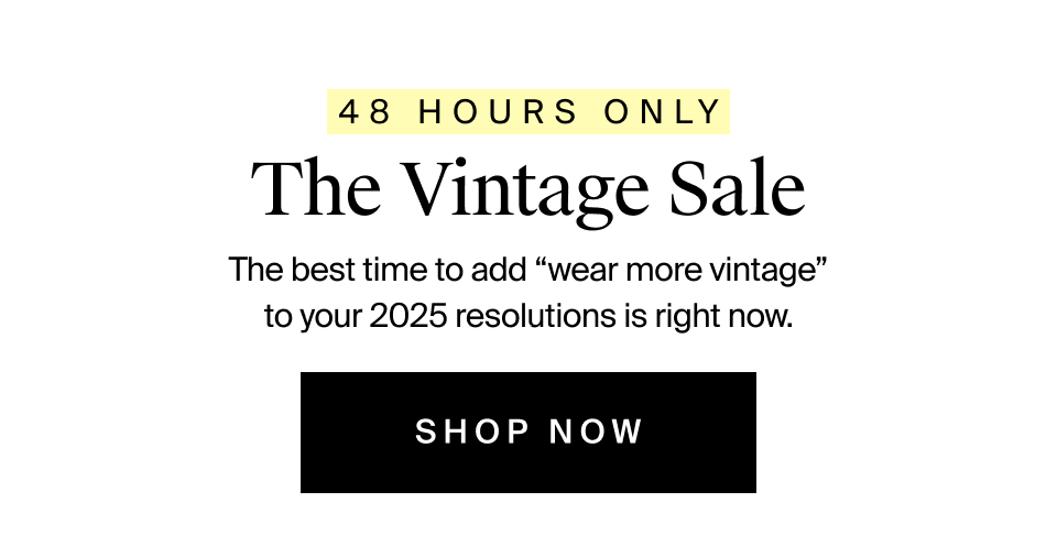 The Vintage Sale