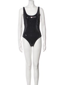 2024 Crystal Embellishments One-Piece w/ Tags