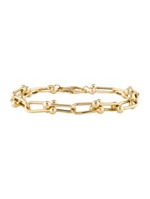 14K 'U' Link Bracelet w/ Tags