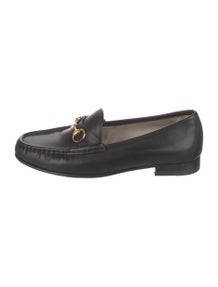 Horsebit Accent Leather Loafers