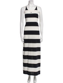 Striped Long Dress w/ Tags