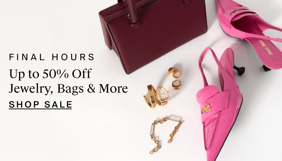 Final Hours - Up to 50% Off FJ, Bags, and more