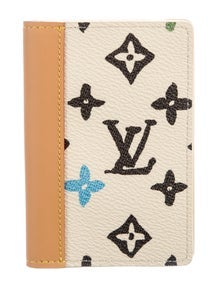 LV Monogram Coated Canvas Compact Wallet w/ Tags