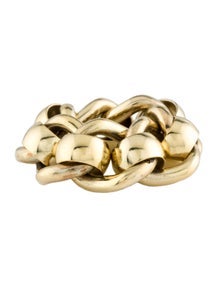 Chain Link Band Ring