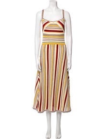 Striped Long Dress w/ Tags