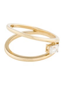 14K Diamond Band