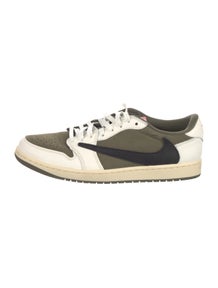 1 Retro Low OG SP 'Medium Olive' Athletic Sneakers