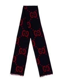 Wool GG Logo Scarf