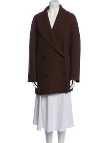 'Polli' Virgin Wool Peacoat