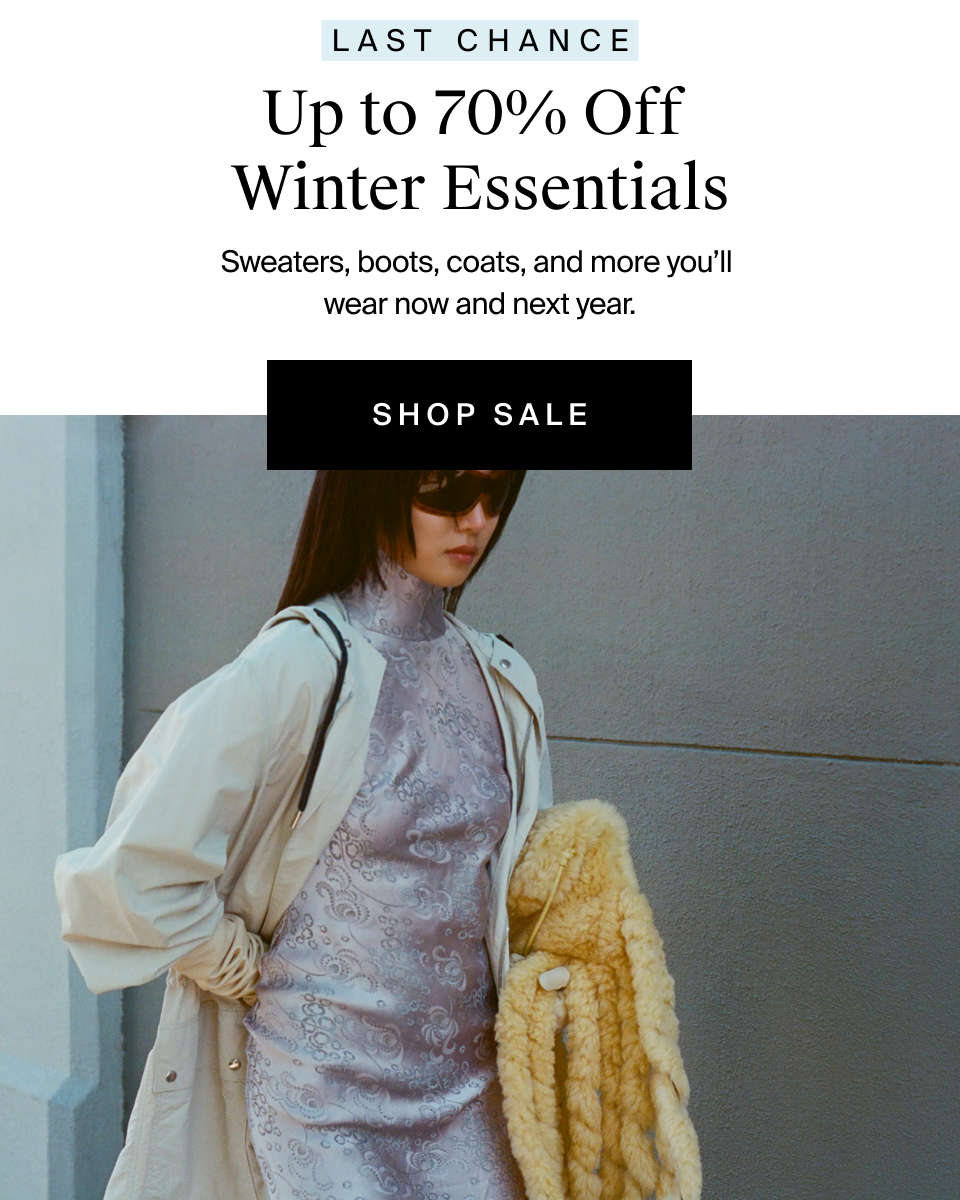 Up to 70% Off Winter Essentials