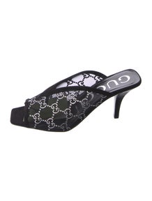 GG Logo Crystal Embellishments Slides