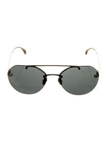 Interlocking CC Logo Aviator Sunglasses