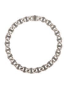 Oval Cable Link Chain Necklace