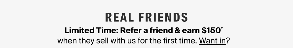 Refer a friend & earn $150