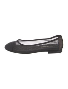 2025 Interlocking CC Logo Ballet Flats