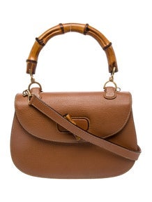 Bamboo Top Handle Bag Vintage