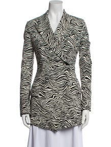 Printed Blazer