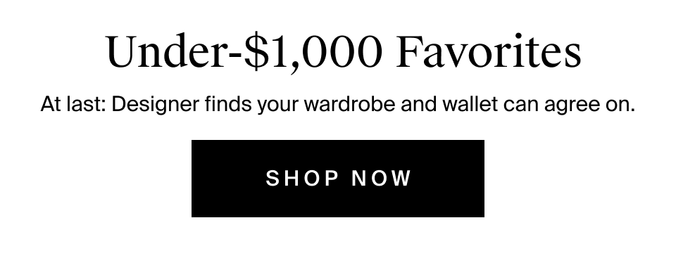 Under $1,000 Favorites