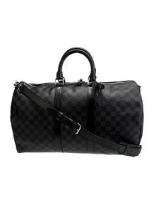 Damier Graphite Keepall Bandouliere 45