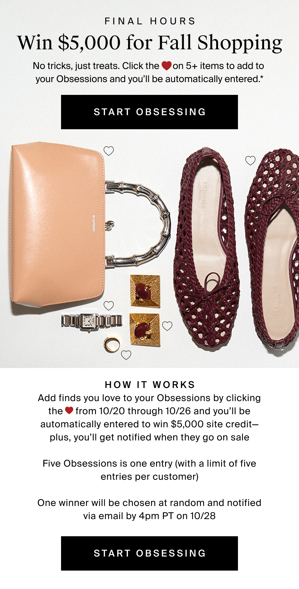 Win $100 for fall shopping