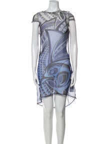 Silk Midi Length Dress