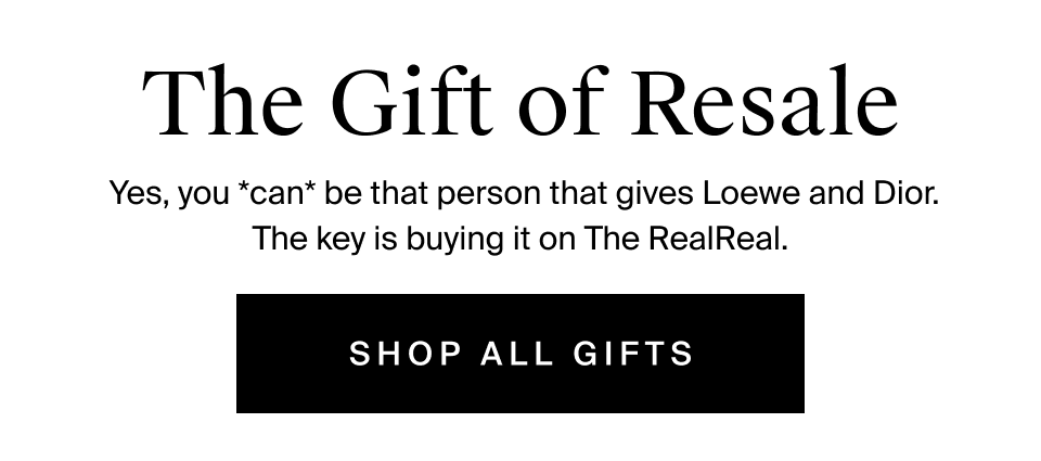 The Gift of Resale