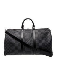 Damier Graphite Keepall Bandouliere 50