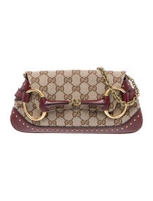 GG Canvas Horsebit Chain Vintage