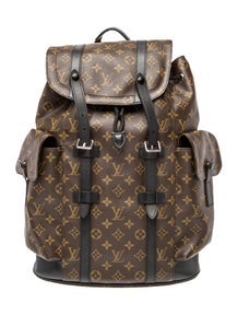 LV Monogram Macassar Christopher PM