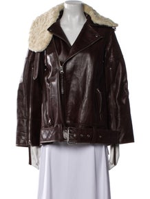Calf Leather Biker Jacket