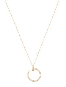 Diamond Juste un Clou Pendant Necklace