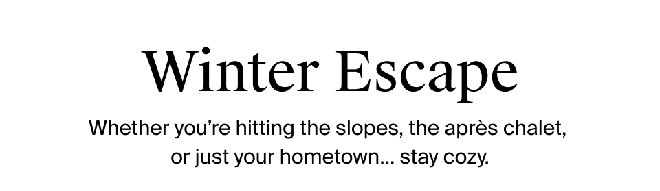 Winter Escape