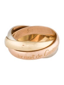 Vintage Les Must de Cartier Trinity Ring