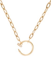 Juste un Clou necklace, diamonds