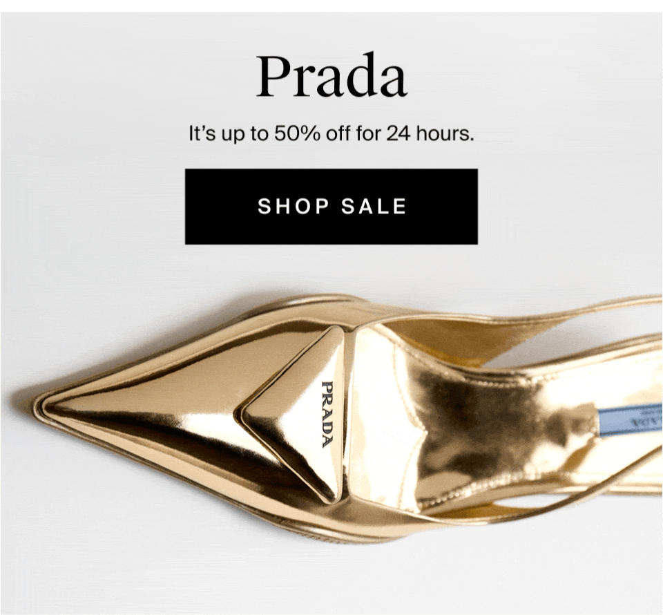 Deal of The Day: Prada