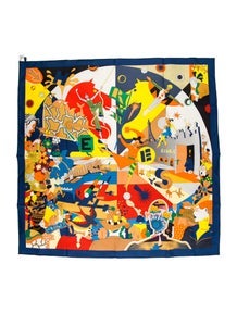 Ca Decoiffe! Silk Scarf