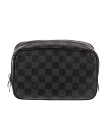 Damier Graphite Toilet Pouch PM