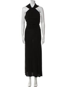 Halterneck Long Dress