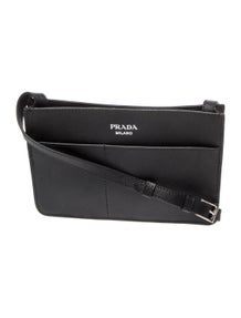 Saffiano Leather Crossbody Bag