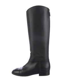 2019 Interlocking CC Logo Riding Boots
