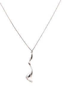 Orchid Twist Pendant Necklace