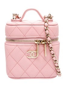 Mini Curved Vanity Case w/ Chain